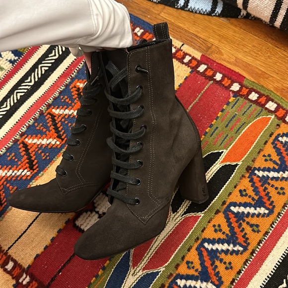 Saint Laurent ysl booties 37 brown - Picture 4 of 5